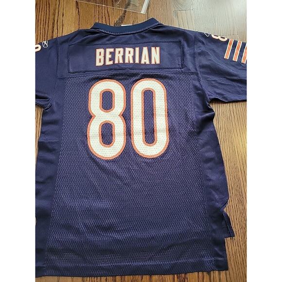 Reebok Bernard Berrian Chicago Bears Jersey Youth Medium 10-12 Football - Picture 1 of 9